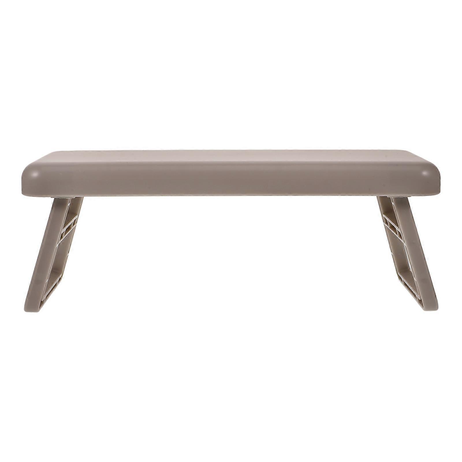 Manicure Hand Pillow Nail Arm Rest for Nails 5Pcs Light Brown Durable Plastic