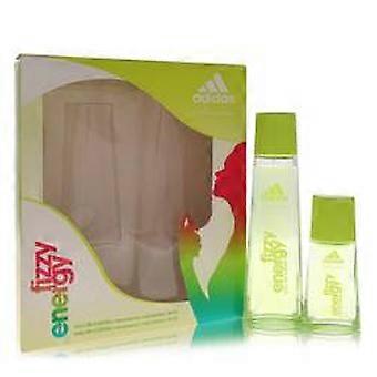  Adidas Fizzy Energy by Adidas - Gift Set -- 2.5 oz Eau De Toilette Spray + 1 oz Eau De Toilette Spray - Women 