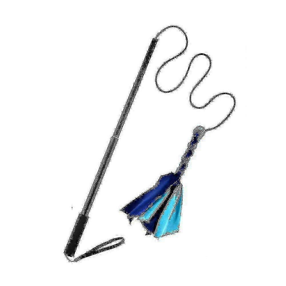 Dog Extendable Teaser Wand Pet Teasing Flirt Pole Funny Interactive