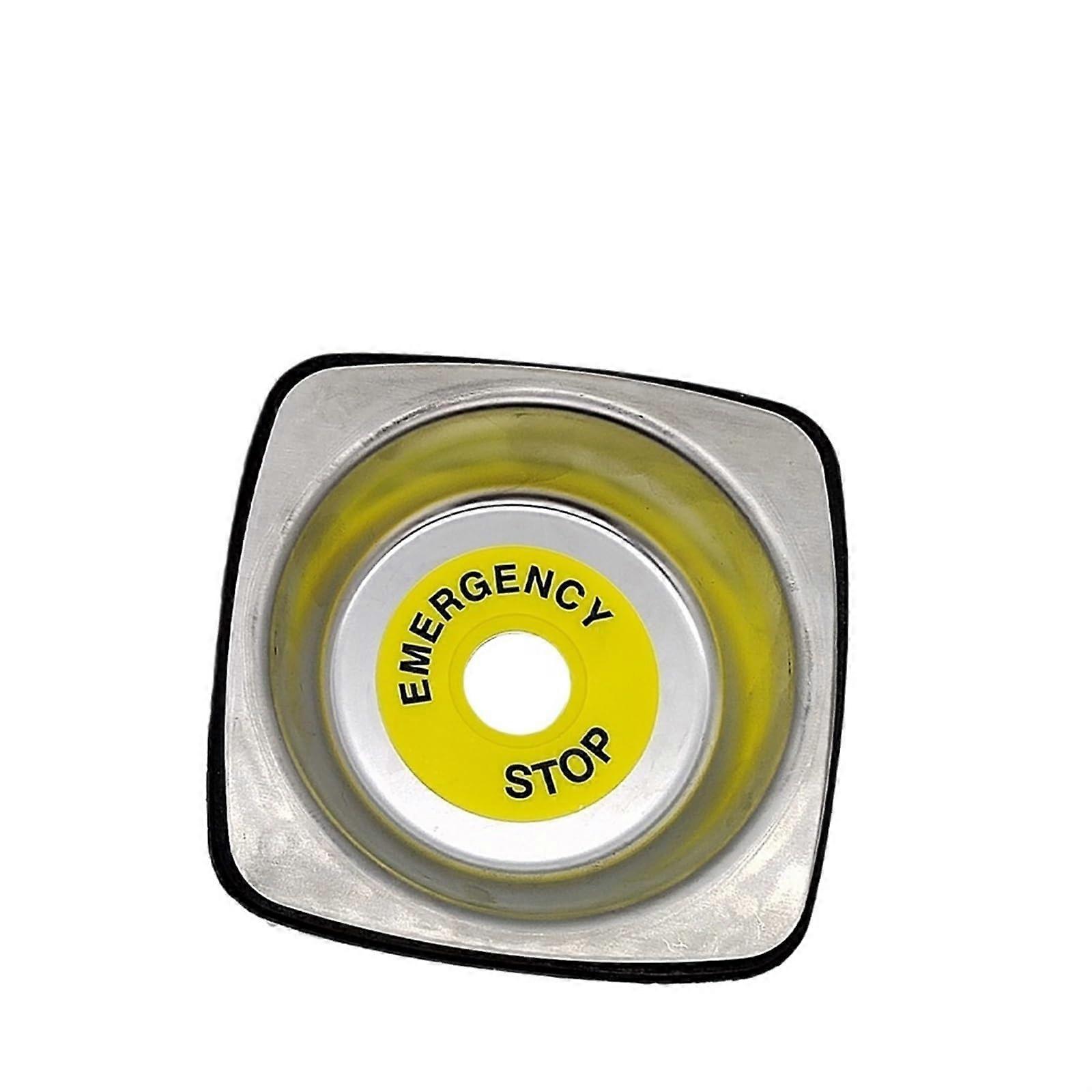 Stainless Steel Emergency Stop Button Cover 90mm Silent Type Generator Enclosure Box 5PCS