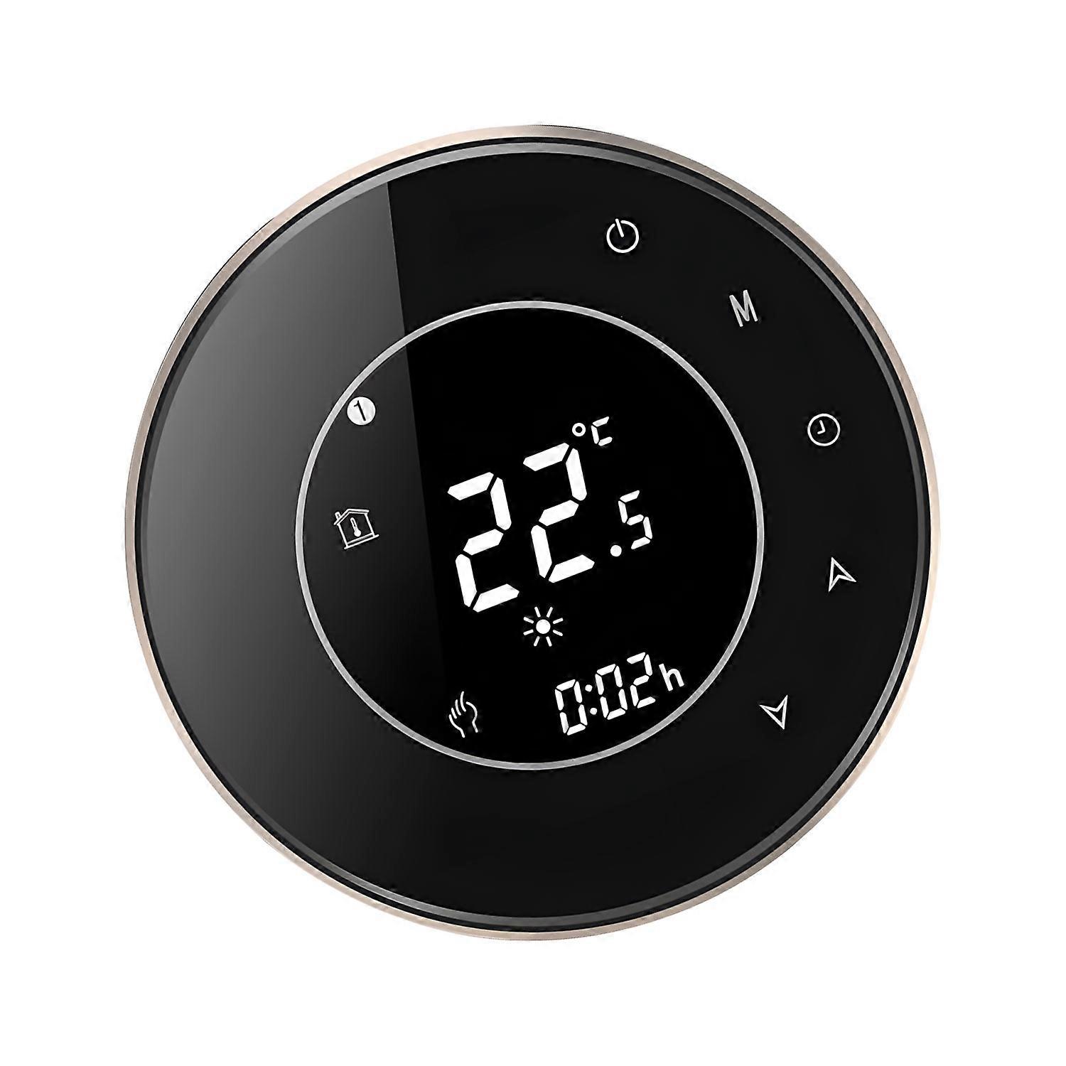 Tall Accuracy Temperature Manager Bright Heating Structure 0.1C Accuracy Touch Button Connection LCD Screen  Black