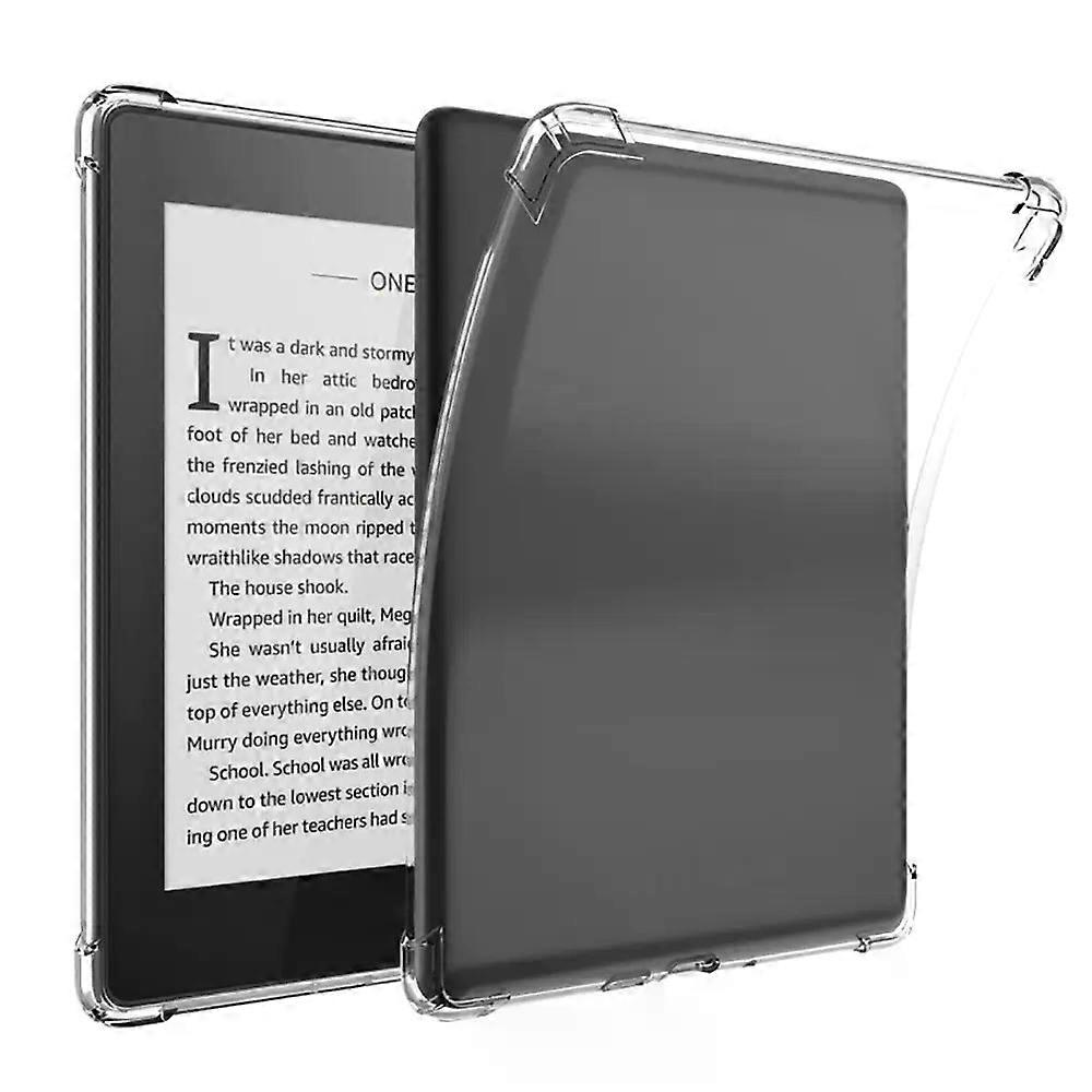 Transparent E-Reader Case TPU Shockproof 9/10/11th Gen Back Cover Soft 2022 Protective Shell for Kindle Paperwhite 1/2/3/4/5