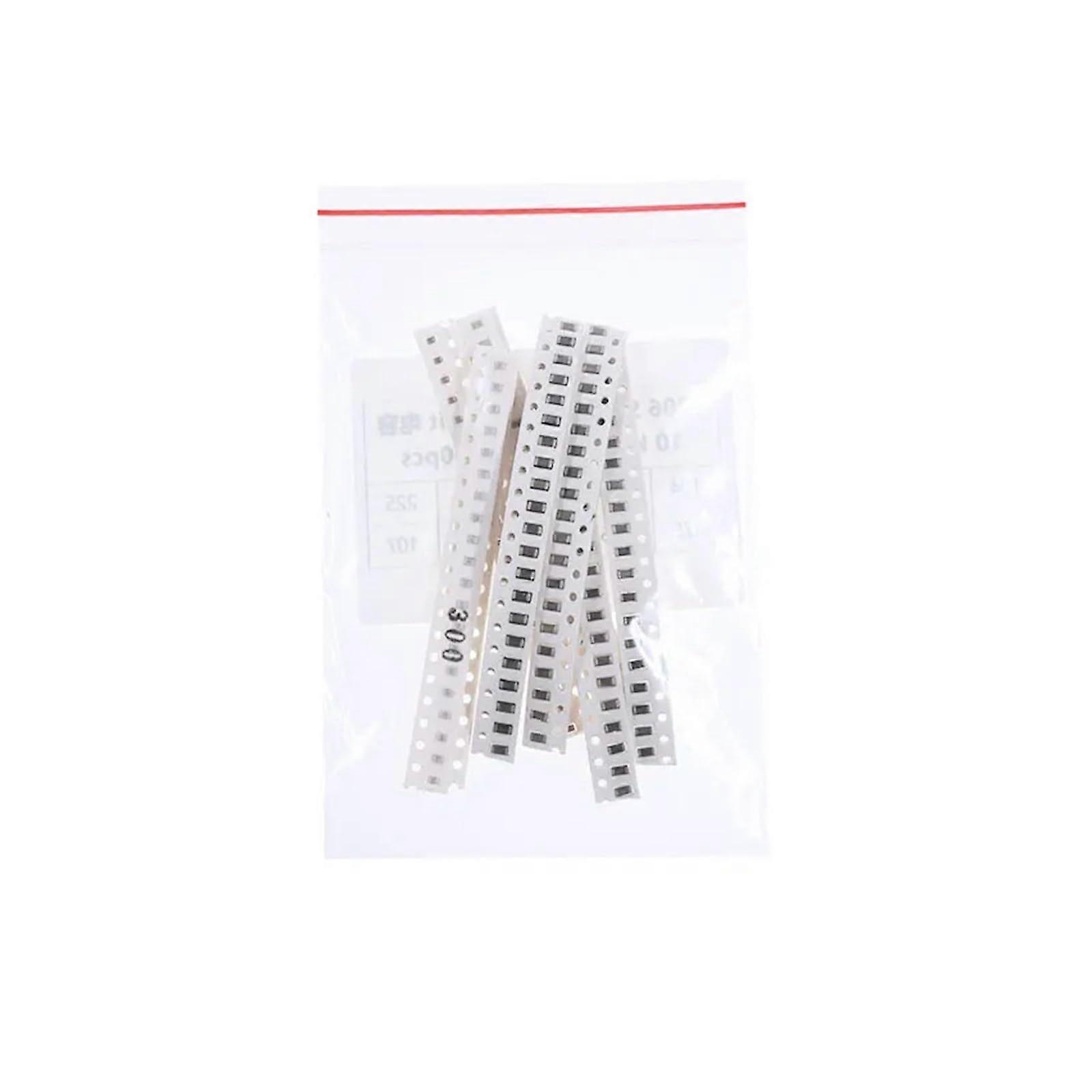 SMD Ceramic Capacitor Kit 1206 Size 36 Values 10pF22uF Assortment 720pcs for DIY Electronics