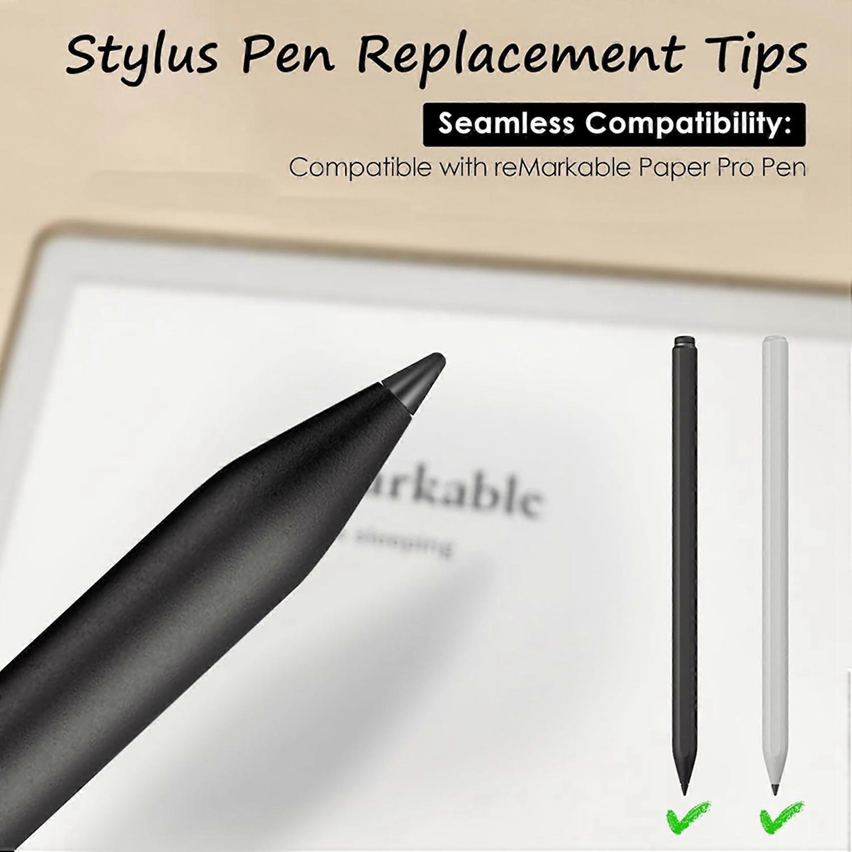 12 Pcs Replacement Tips Compatible with Remarkable Paper Pro Pen, Nibs Compatible with Remarkable Marker Plus