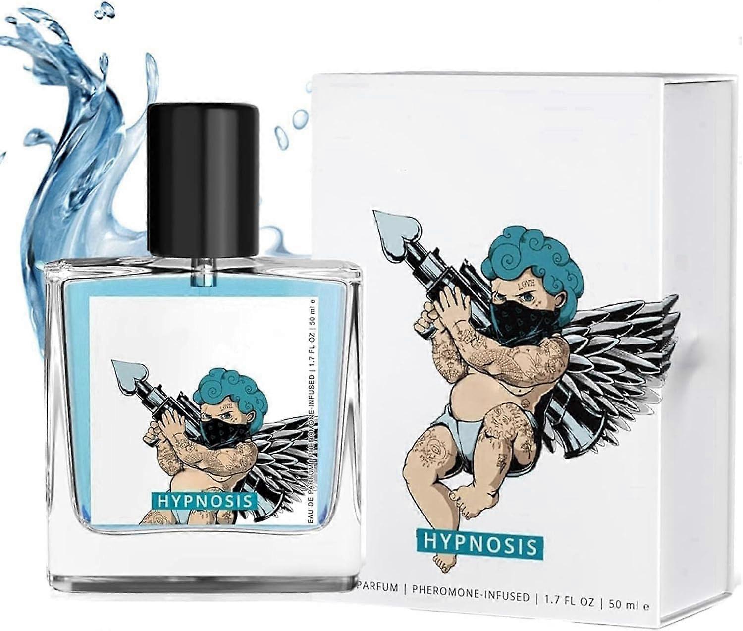 Pheromone Cologne for Men Hypnosis 2.0 Boosts Attraction Confidence Long Lasting Scent 50ml
