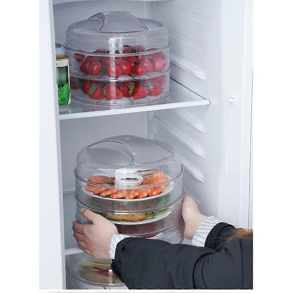 Storage Container Cover Plastic Lid for Refrigerator Transparent Use
