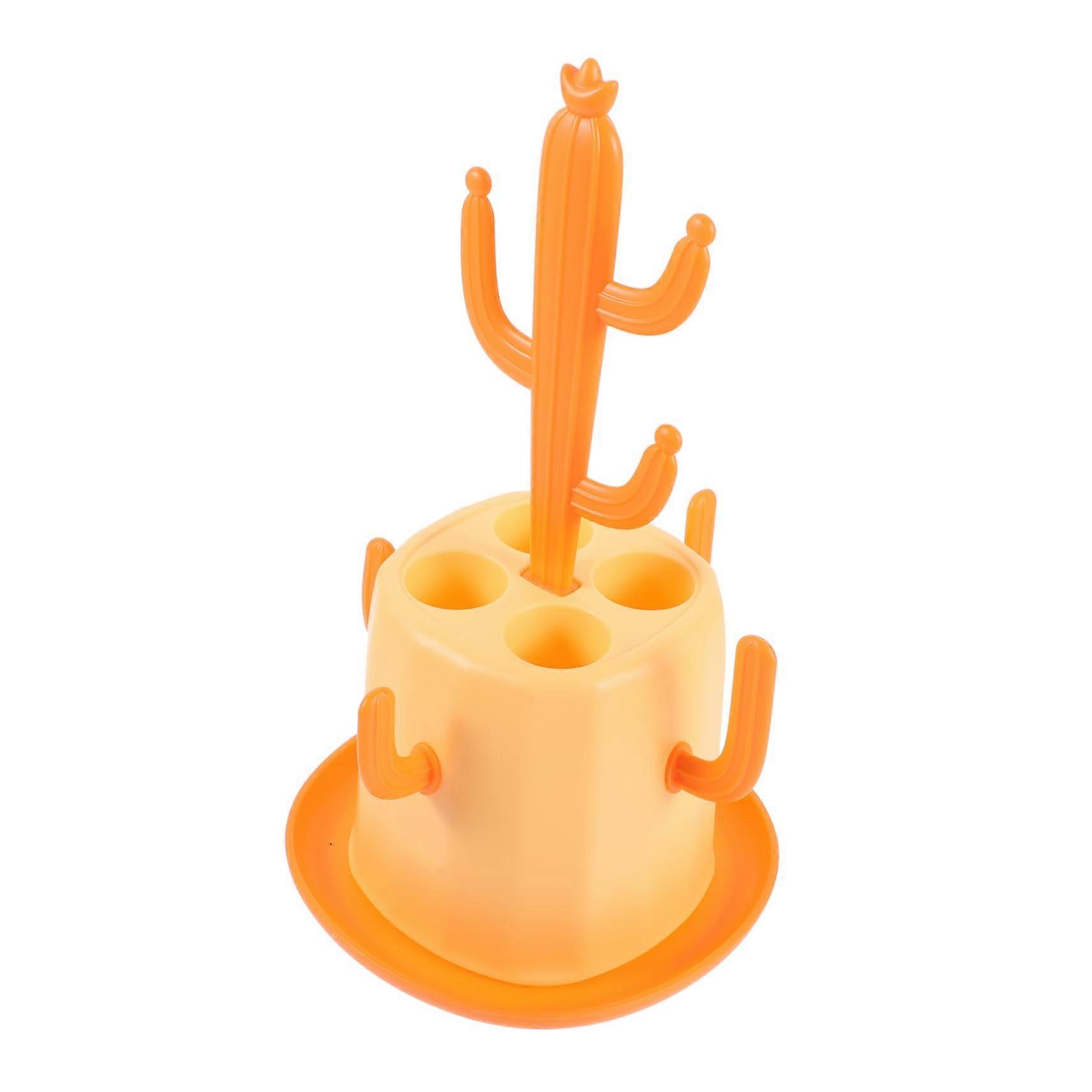 Bottle Drying Rack with Fast Water Draining, Compact Countertop Dish Stand, 25x14cm SpaceSaving