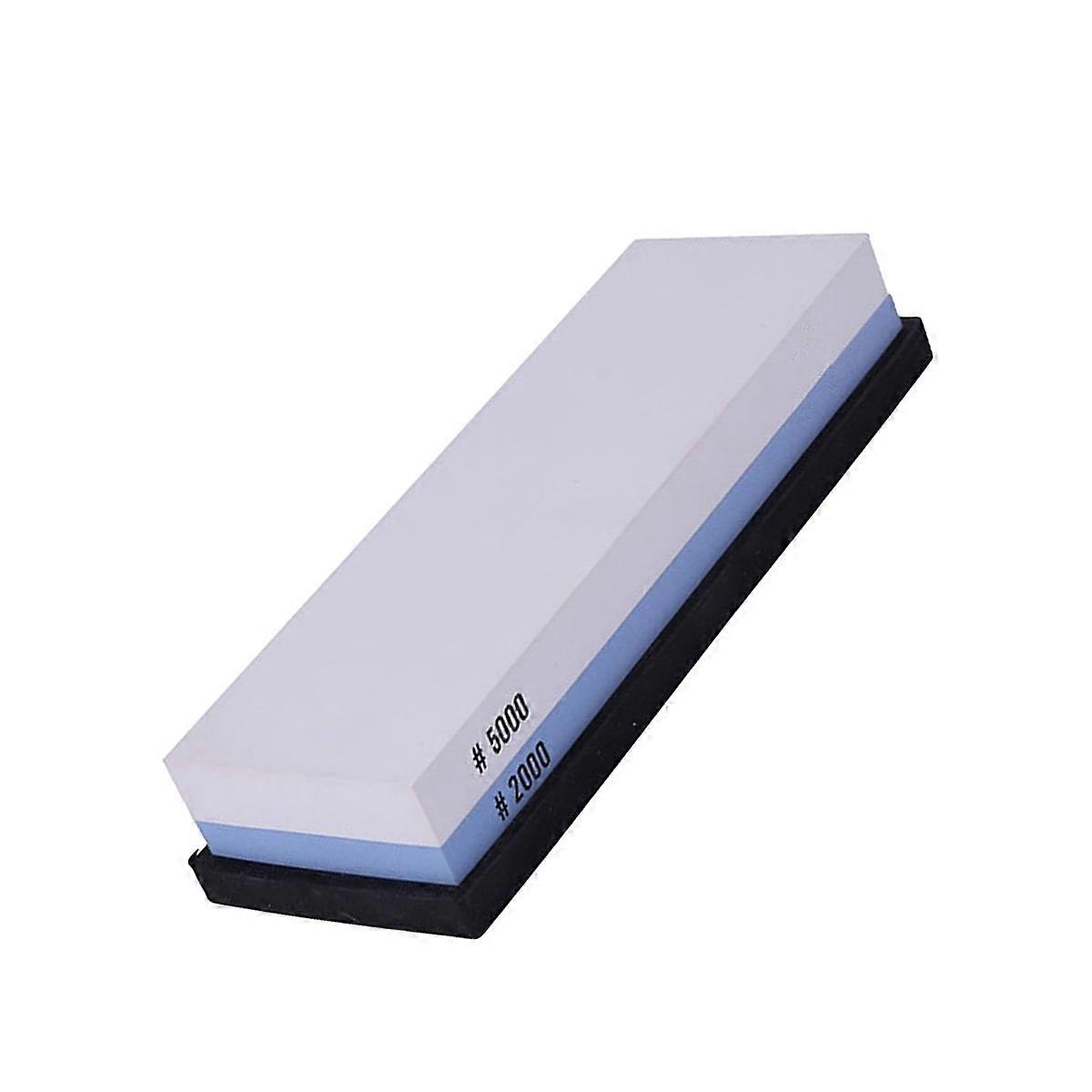 Double-Sided Sharpening Stone Kitchen Home Restaurant Rectangular White Corundum for Sharpening 1Pcs