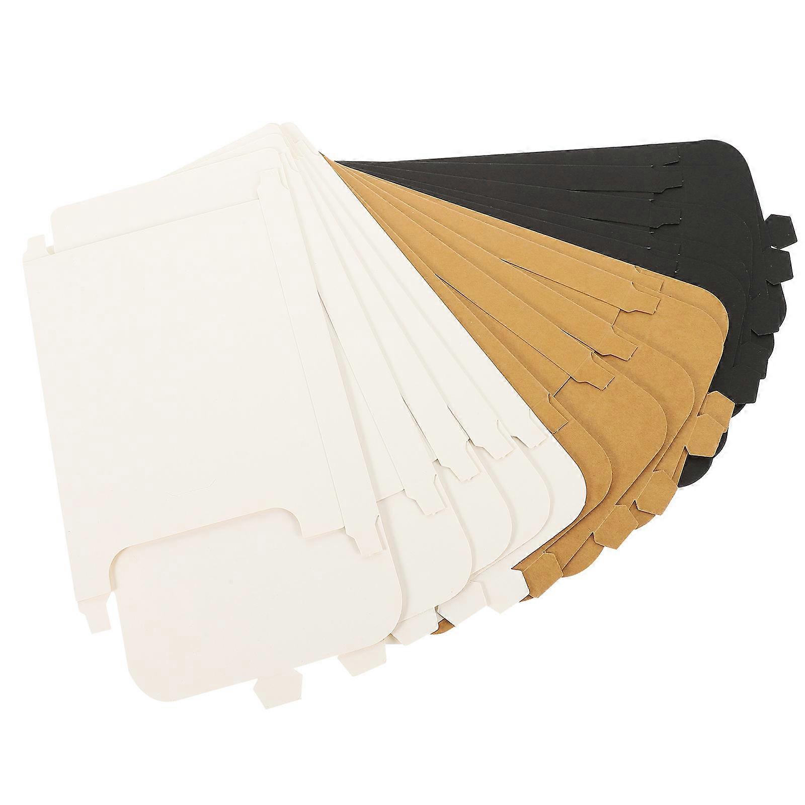 Paper Postcard Box Greeting Cards Case for Storage 15Pcs Assorted Color