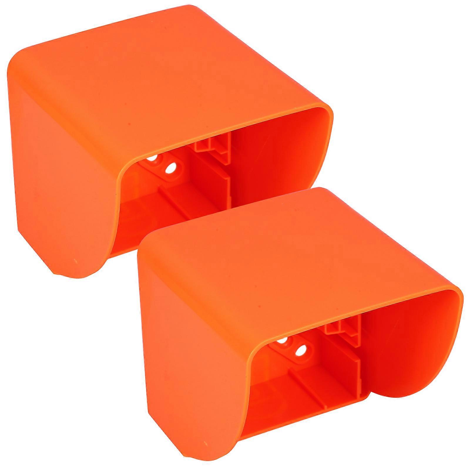Insert Socket Waterproof Cover Outdoor Charging Post Protective Guard 2Pcs