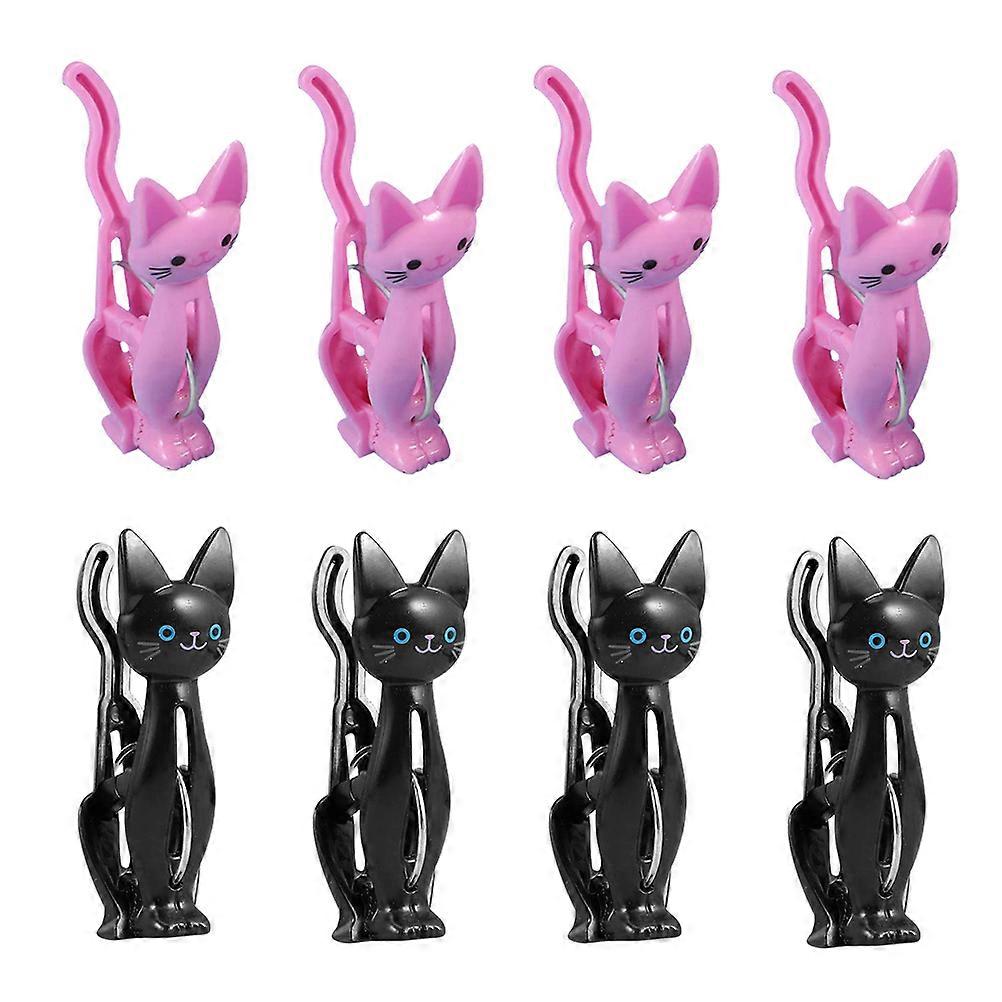 Plastic Clothes Drying Clamps Beach Towel Clips for Fixing Use 8Pcs