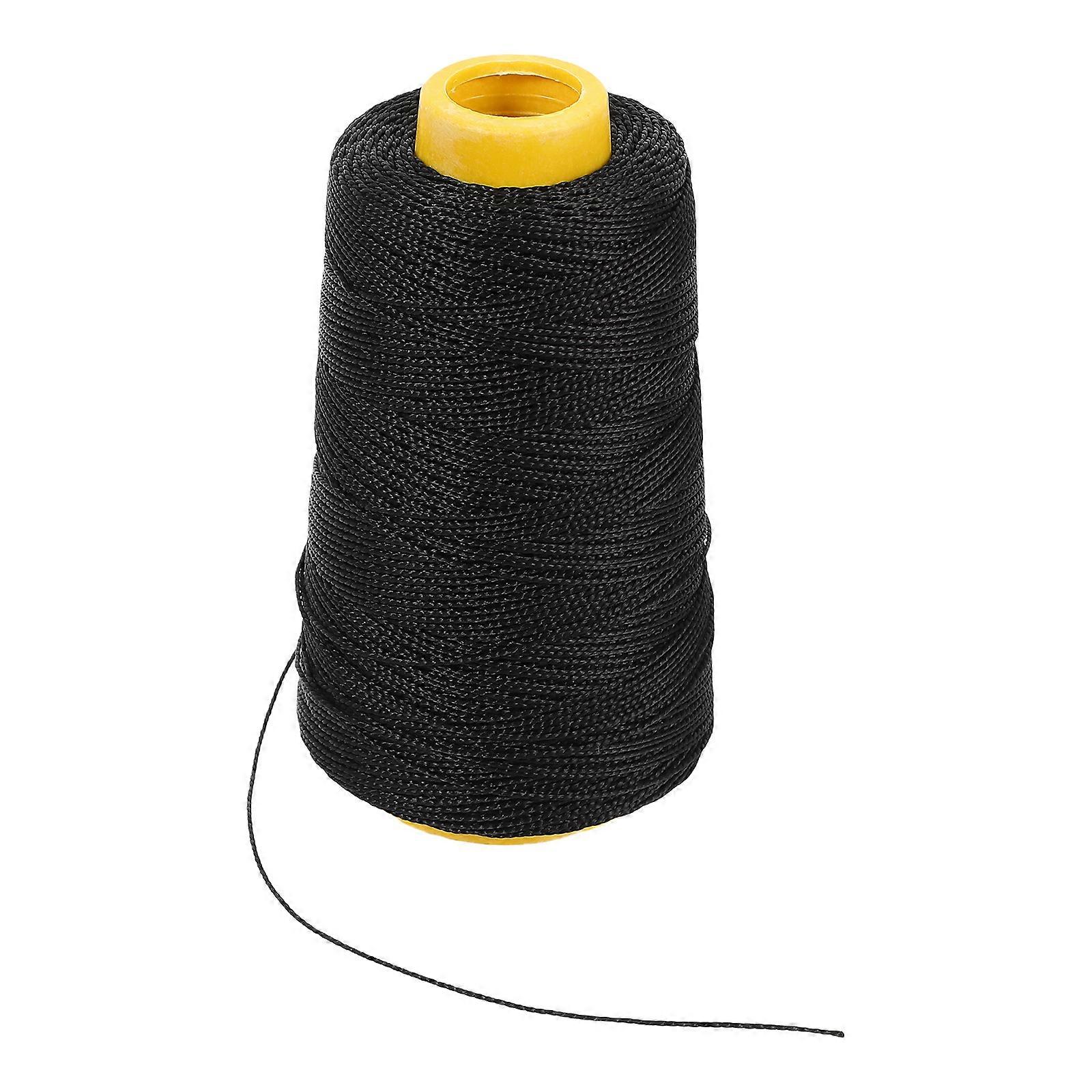 Decorative Sewing Thread for Repair 1 Roll Black Nylon Thread for Hand Sewing