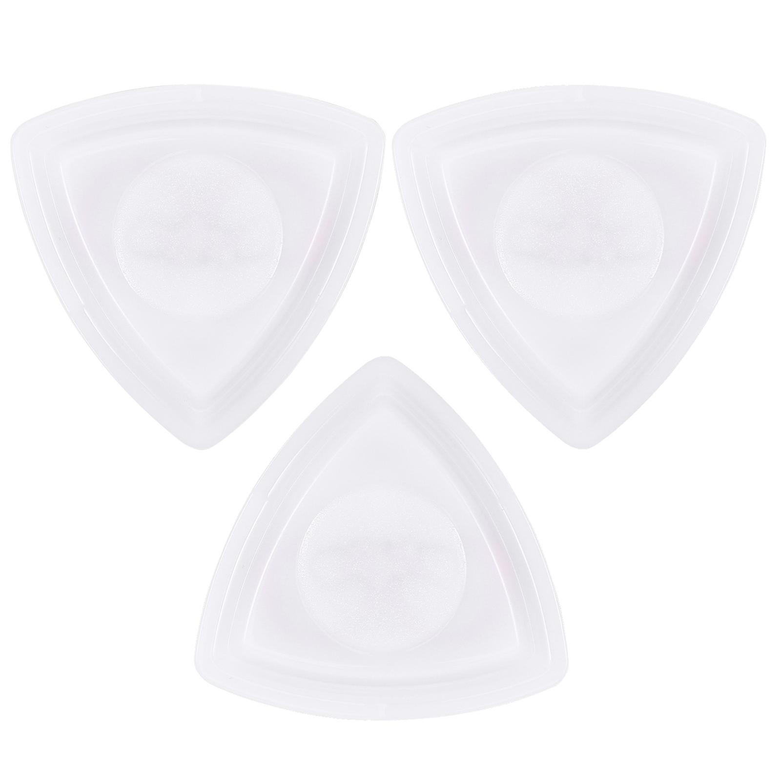 ABS LED Guitar Picks Luminous Guitar Accessory with 3Pcs for Instrument Use