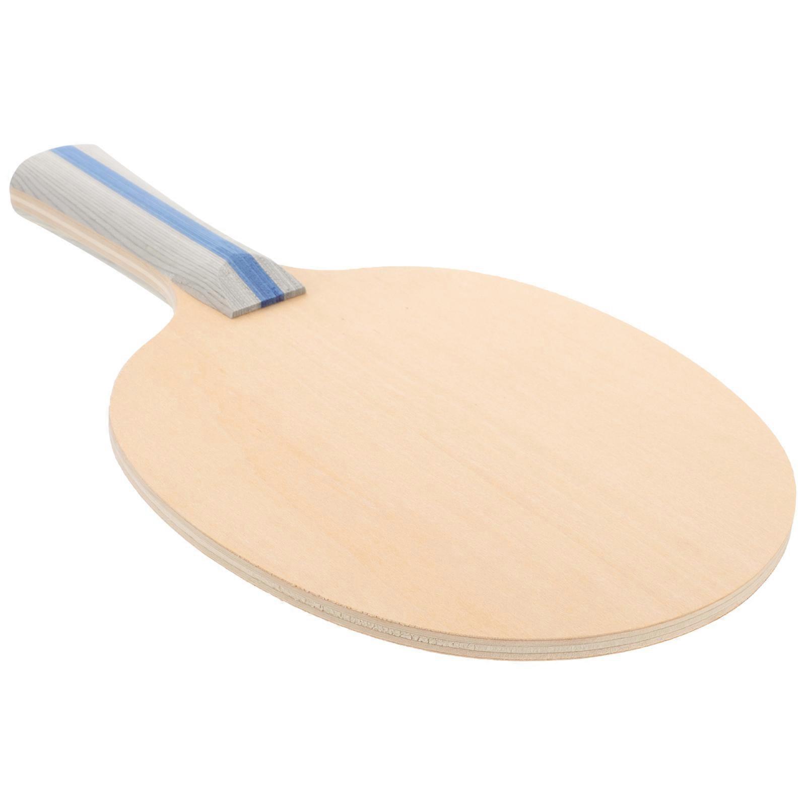 Table Tennis Racket Wooden Racket for Training Use 4Pcs Comfortable Grip