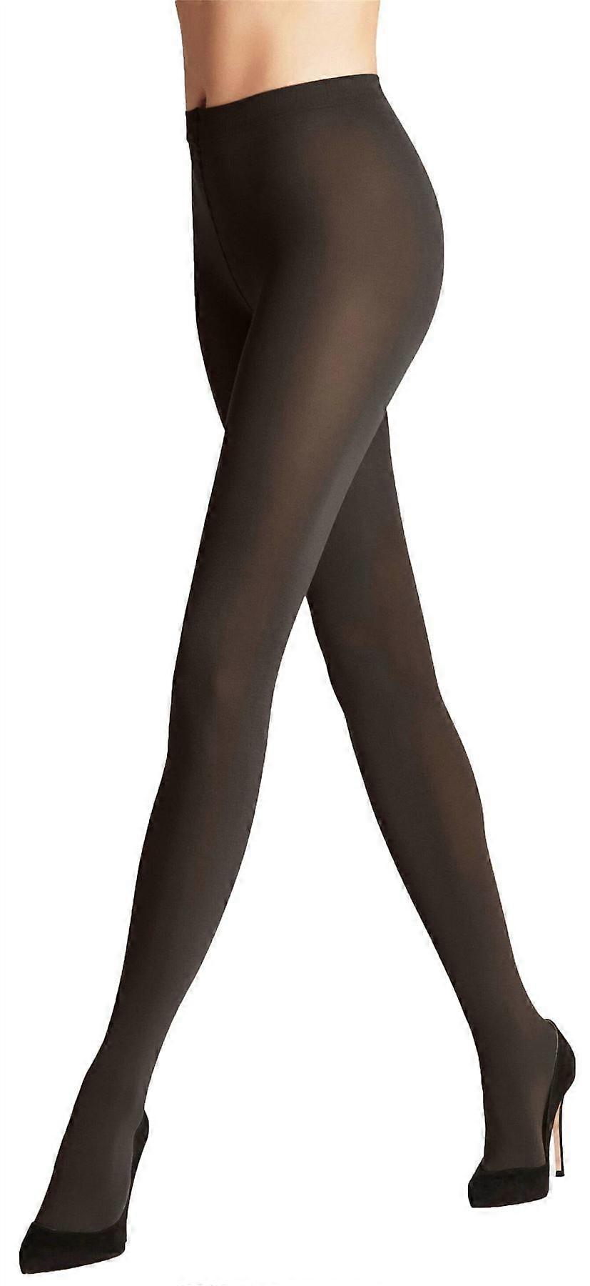 Falke Cotton Touch Tights - Dark Brown