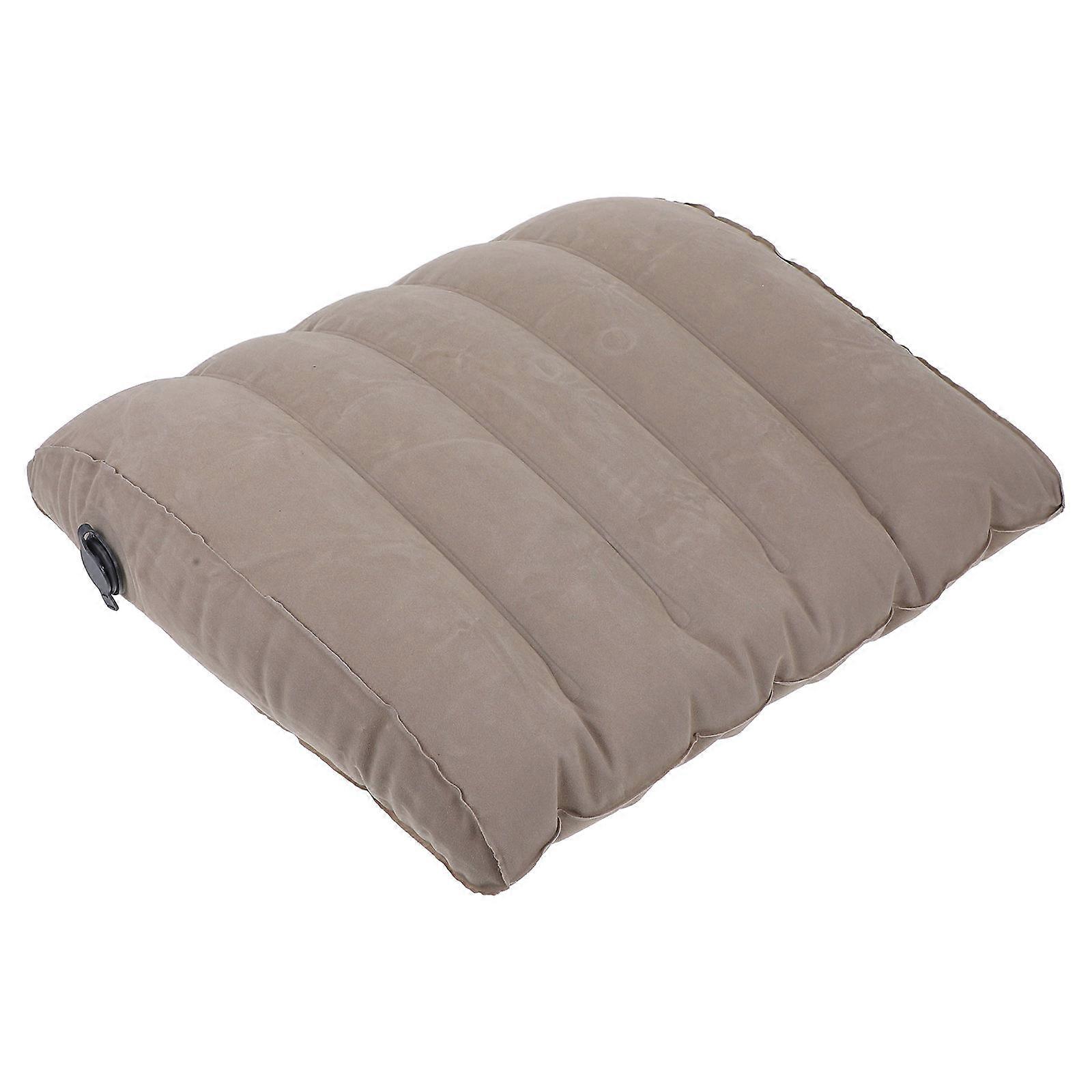 7Pcs Portable Inflatable Waist Cushion for Back Support Light Grey