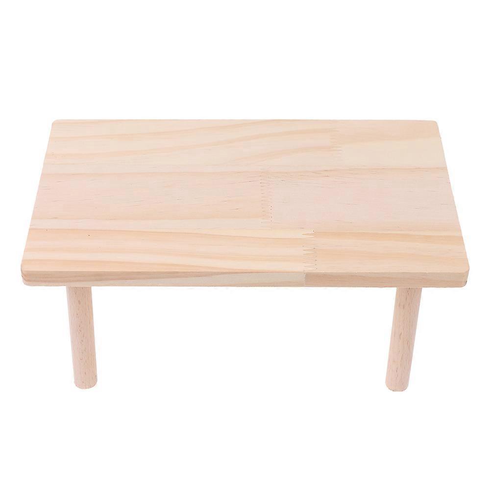 Hamster Wooden Platform for Climbing with 5Pcs Durable Solid Wood Stands