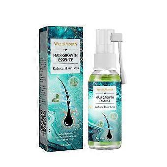 Pflanzliche Haarpflegeflüssigkeit mit Truncatum-Blatt, nährende Haarlinie, feuchtigkeitsspendende Haarpflegeflüssigkeit, 60 ml