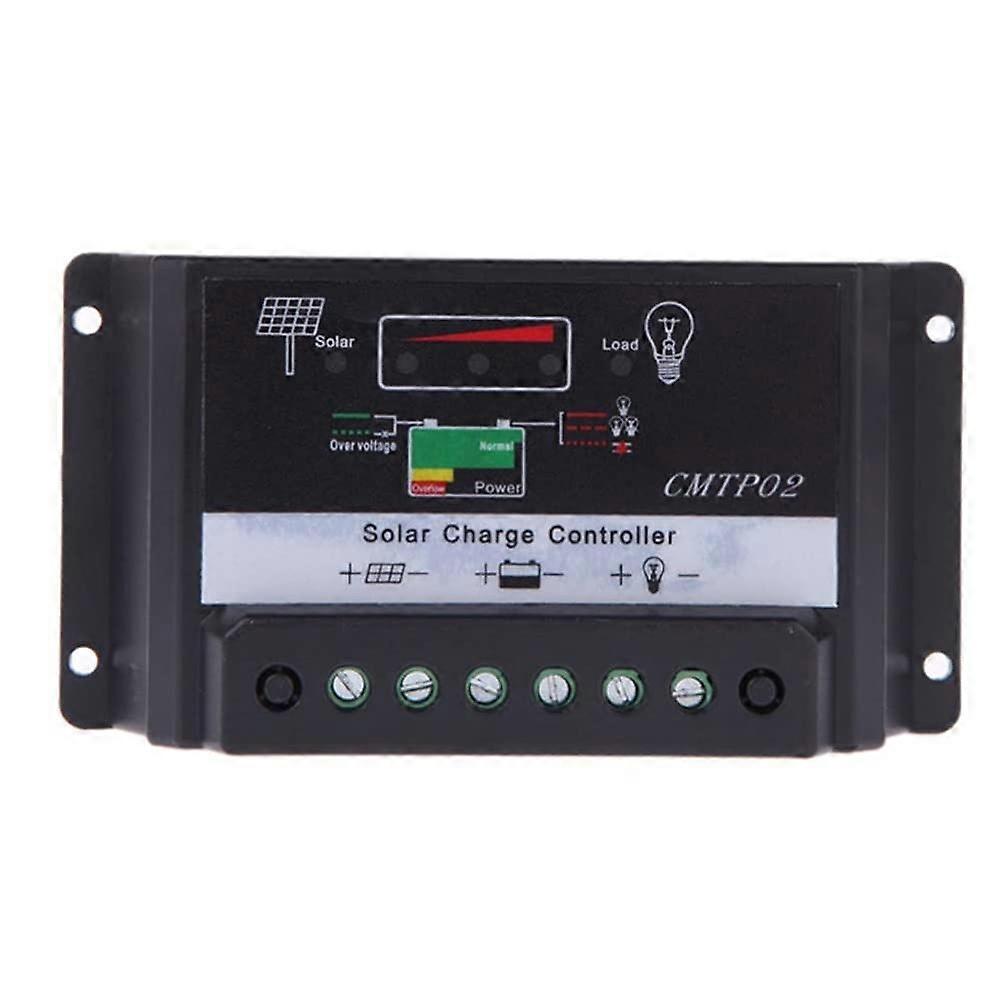Intelligent 12V Solar Charge Controller for Small Solar Systems Battery Charging Regulator