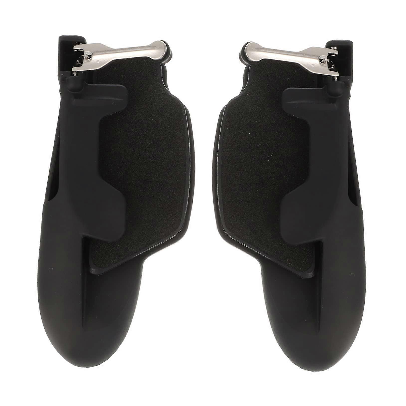 Tablet Game Trigger Handle with Four Finger Control, Ergonomic Lightweight Design for Tablet Gaming