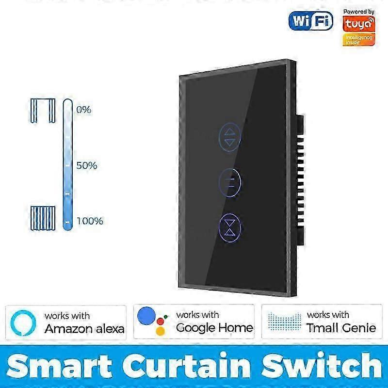 WiFi Bluetooth Touch Switch Window Roller Shutter Switch EU US Brazil Standard Gauge