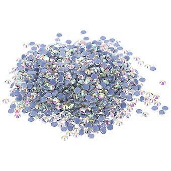 2880pcs Hot Melt Rhinestones Flatback Glass Rhinestones for Crafts Ornament DIY