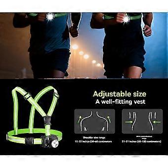 Lampe frontale portable pour l'exercice en extérieur, 6+2 modes d'éclairage pour la course à pied, la marche, le vélo et la randonnée