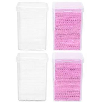 Salon Glue Cleaning Sheet Eyelash Glue Removing Pads Home Users 4.8x4.8cm Cleaning 800Pcs