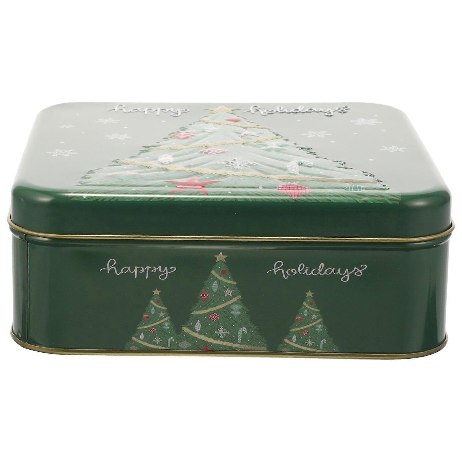 Christmas Cookie Tin for Christmas Theme Small Gift Tin