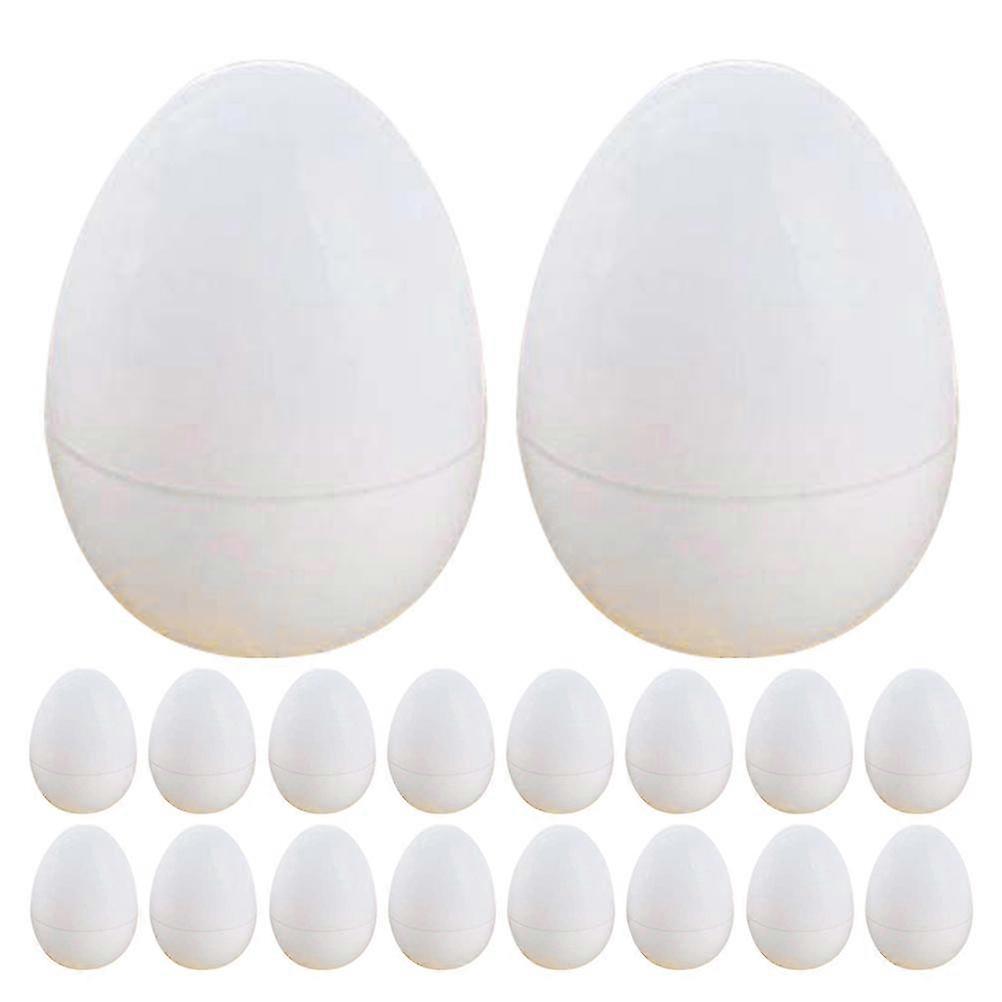 Egg Ornaments High Simulation Technology Decorative Eggs Sleek Design 30Pcs compatible with Easter