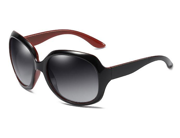 Women Simple New Sunglasses Elegant Polarized Oversized Round Fashion Big Plastic Ladies Sun Glasses Uv400 Two Piece