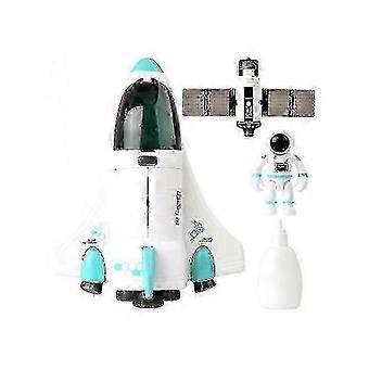 Ruimtevaartuig vliegtuig speelgoed voor kinderen met licht & geluid & astronaut figuur kerstvakantie cadeau