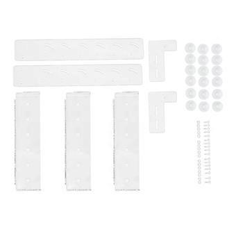 Suporte para fragmentos de coral em acrílico transparente vertical com 3 camadas para pendurar em aquários e tanques de peixes