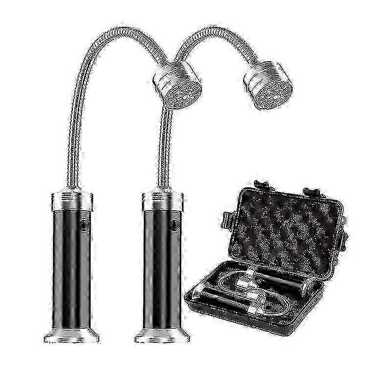 2 Pcs 9led Grill Light ,flexible Flashlight Hose Working Light