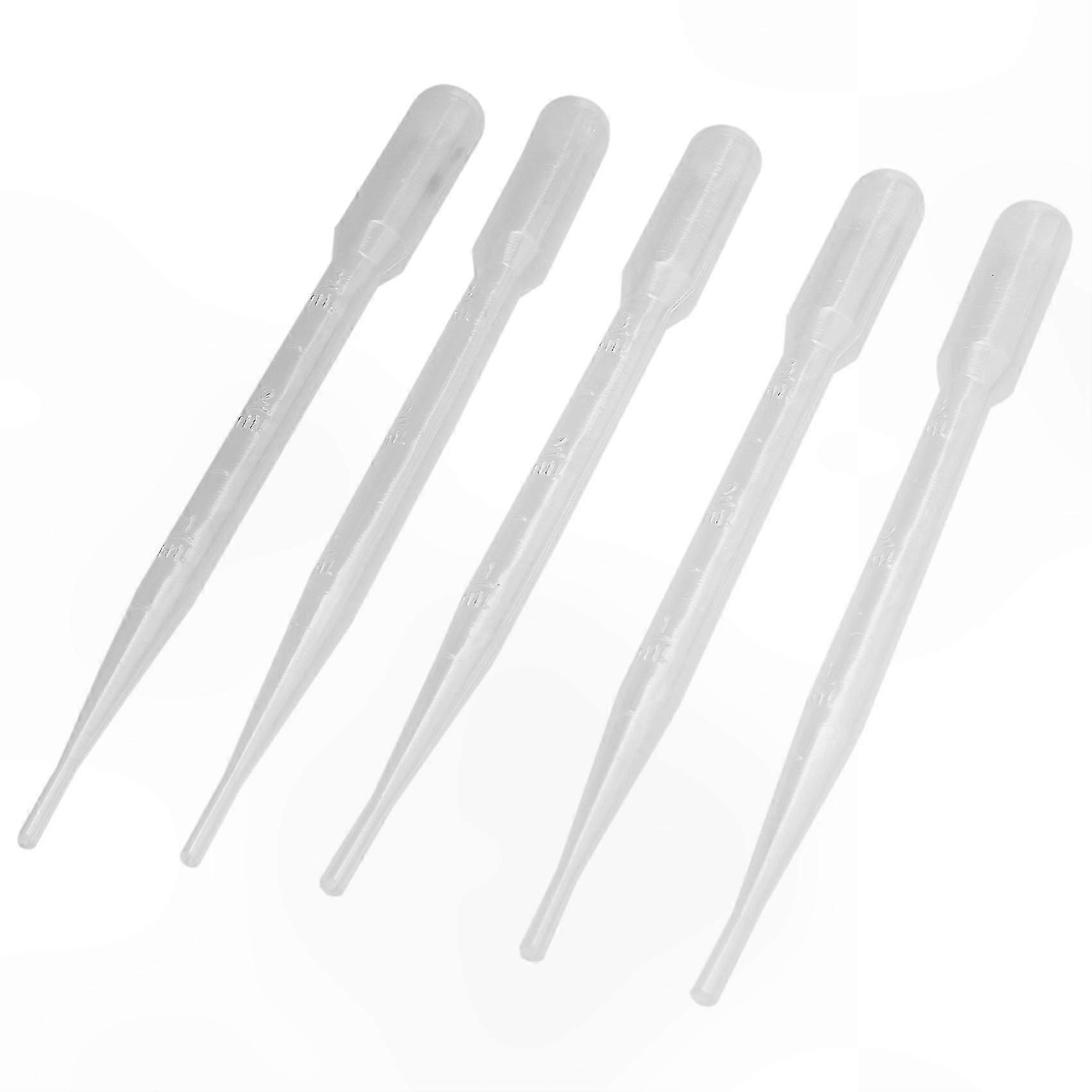 100 Pack Polyethylene Dropper Pipettes, 3ml Capacity