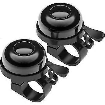 2 Pack Heilwiy Gift Bike Bell, Bicycle Bell, Loud Crisp Clear Sound For Road
