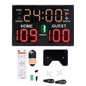 Tableau d'affichage numrique de basket-ball  11 chiffres, LED, lectronique, multisports, pour l'entranement, le volley-ball, la lutte
