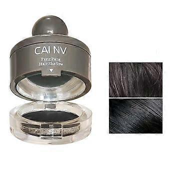 Hairline Shadow Powder with Cosmetic Mirror for Covering Sparse Hair and White Hair, Waterproof and Easy to Carry