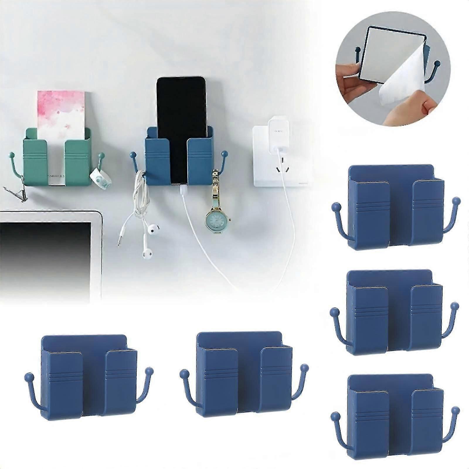 5pcs Télécommande Mobile Phone Plug Wall Holder