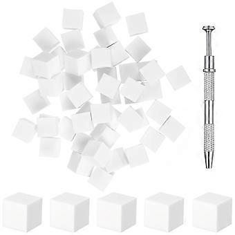 1 Set Manicure Spugna Per Unghie Colore Sbiadire Spugne Per Unghie Morbide Spugne Per Unghie con Strumento Pick-up
