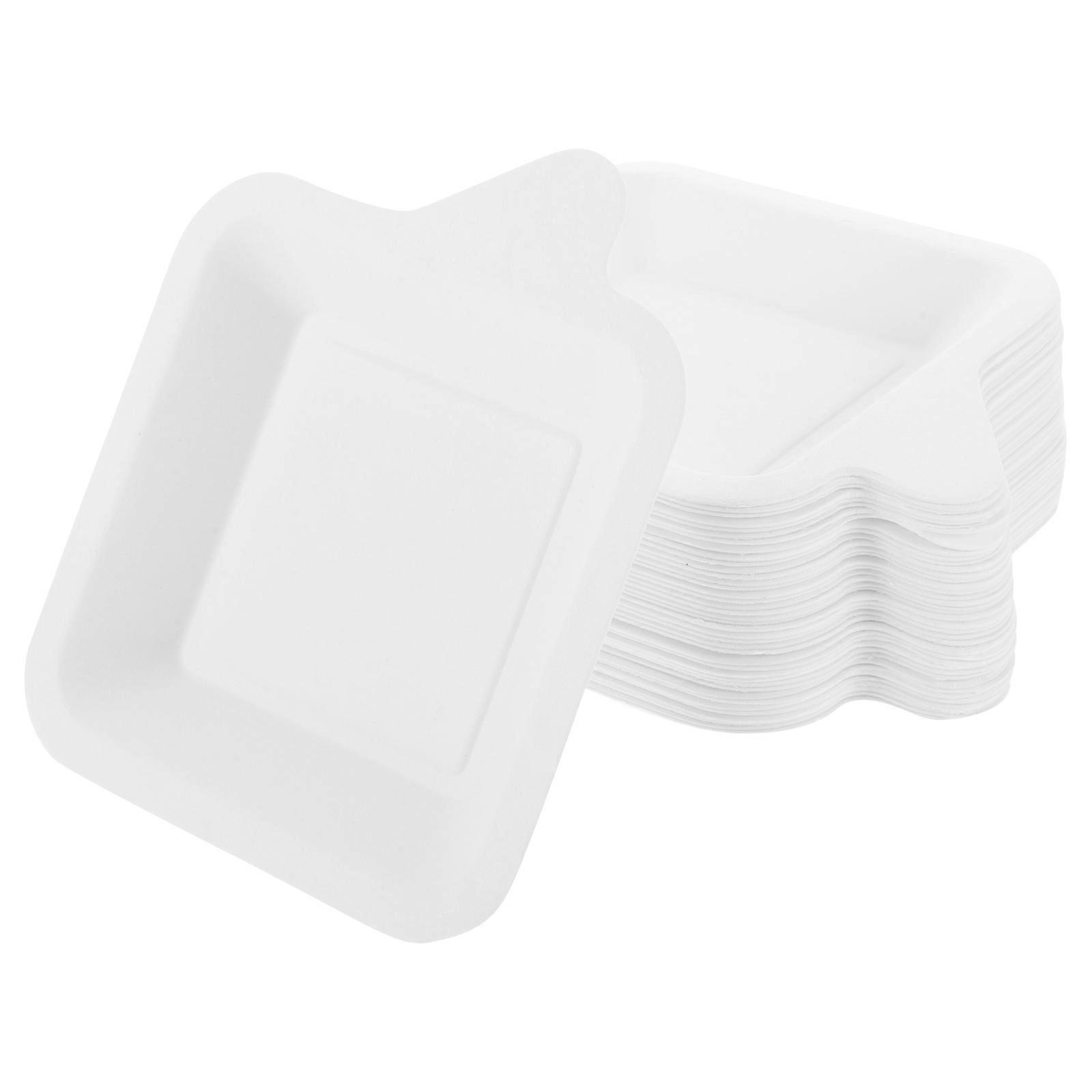 Paper Square for Holding 40Pcs White