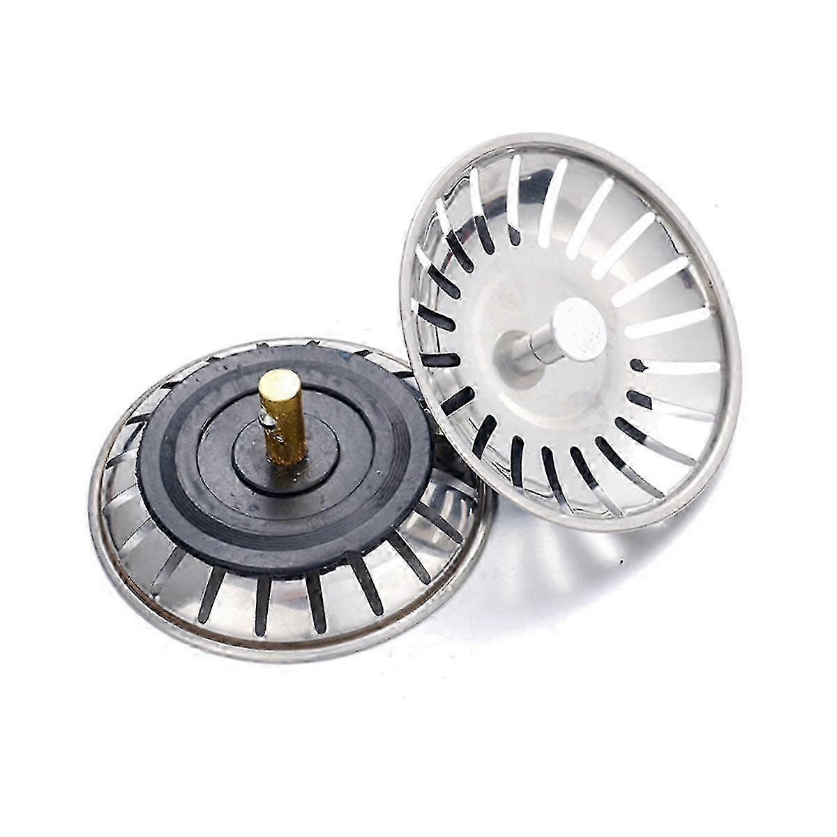 2Pcs Sink Drain Strainer Kitchen Sink Drain Strainer Ultimate Solution for Long-Lasting Stainless