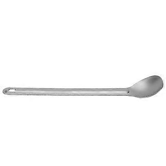Lightweight Long Handle Titanium Spork/Spoon Metal Cutlery Set for Outdoor CampingLong Handle Spoon