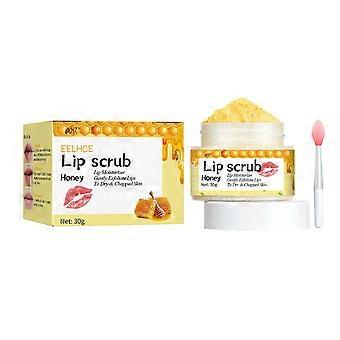 Scrub per labbra al miele, idrata le labbra, previene le crepe secche, idrata la pelle morta e sbiadisce gli angoli delle labbra