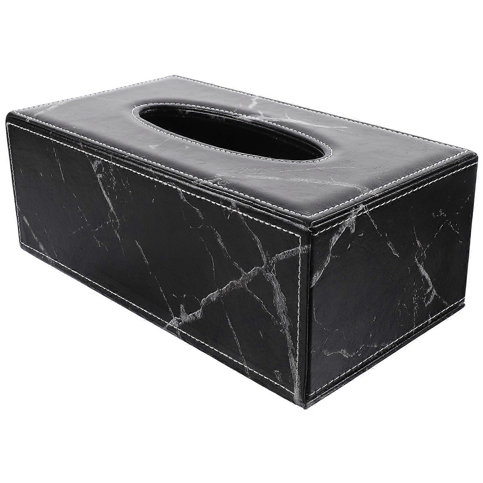 Marble Design Tissue Storage Box for Storage 1Pcs Elegant Tissue Holder