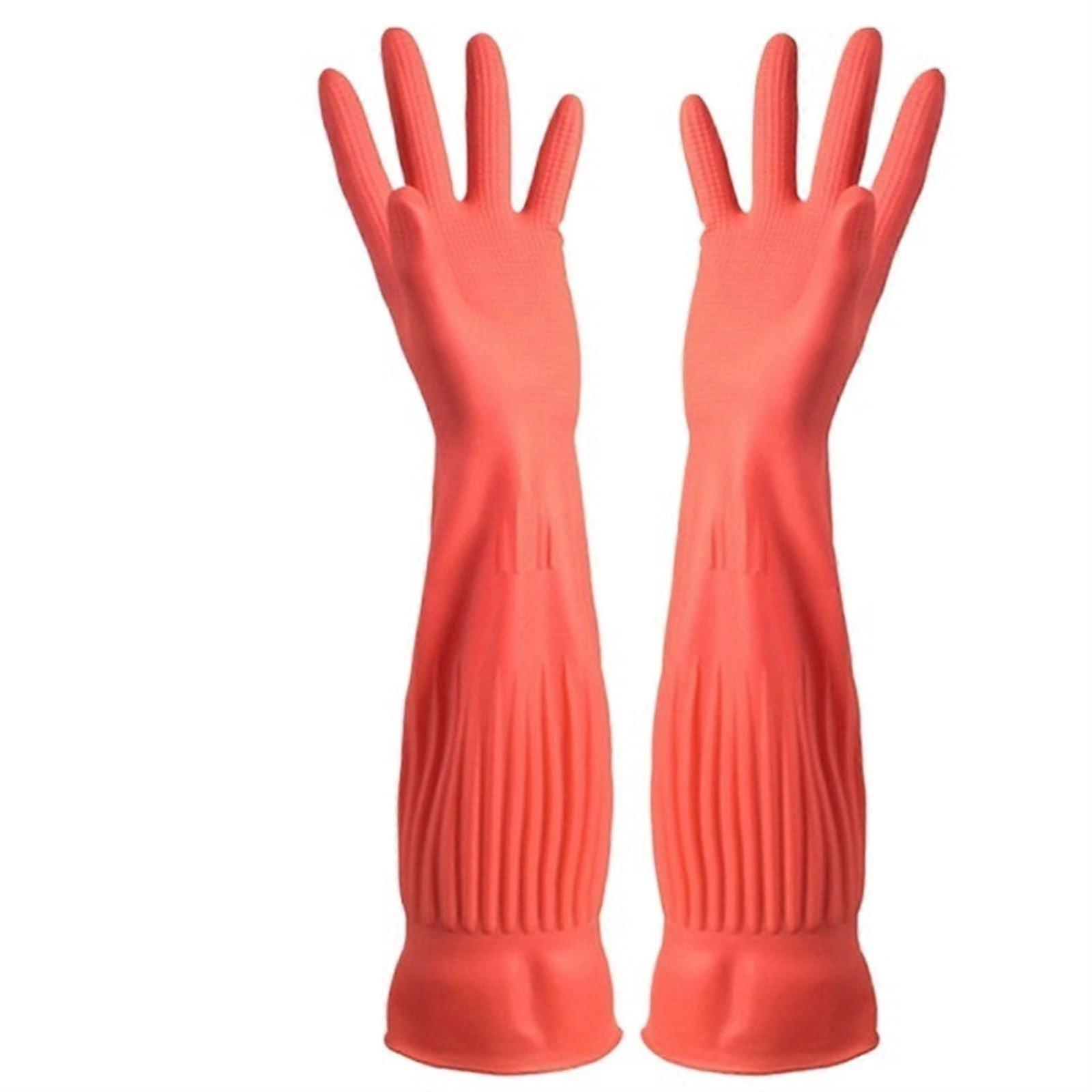 45cm Waterproof Reusable Rubber Gloves