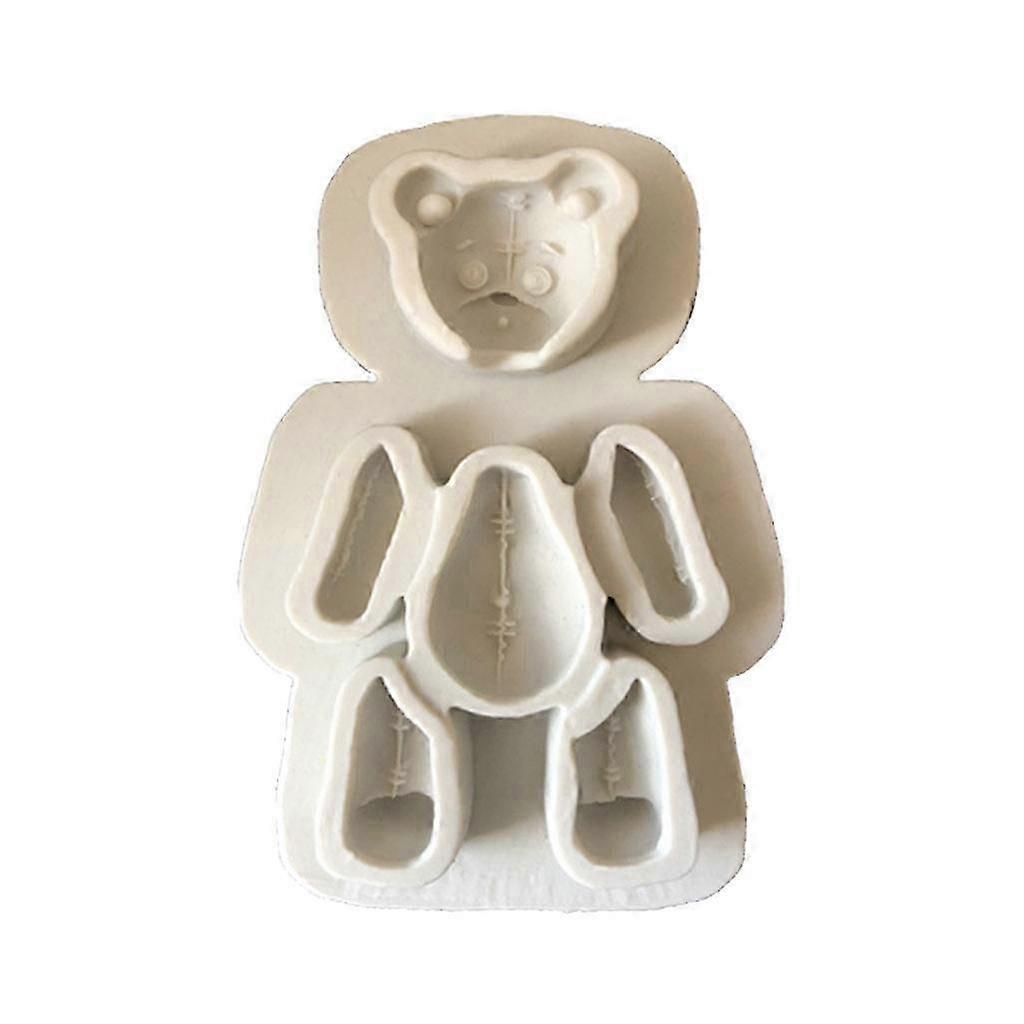 Flexible Sewing Bear Chocolate Molding Tool