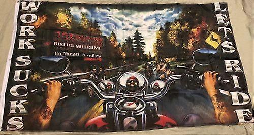 New Biker Motorcycle Flag Zy0279