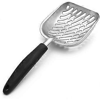 Metal Cat Litter Scoop Cleans Easily with Durable Design