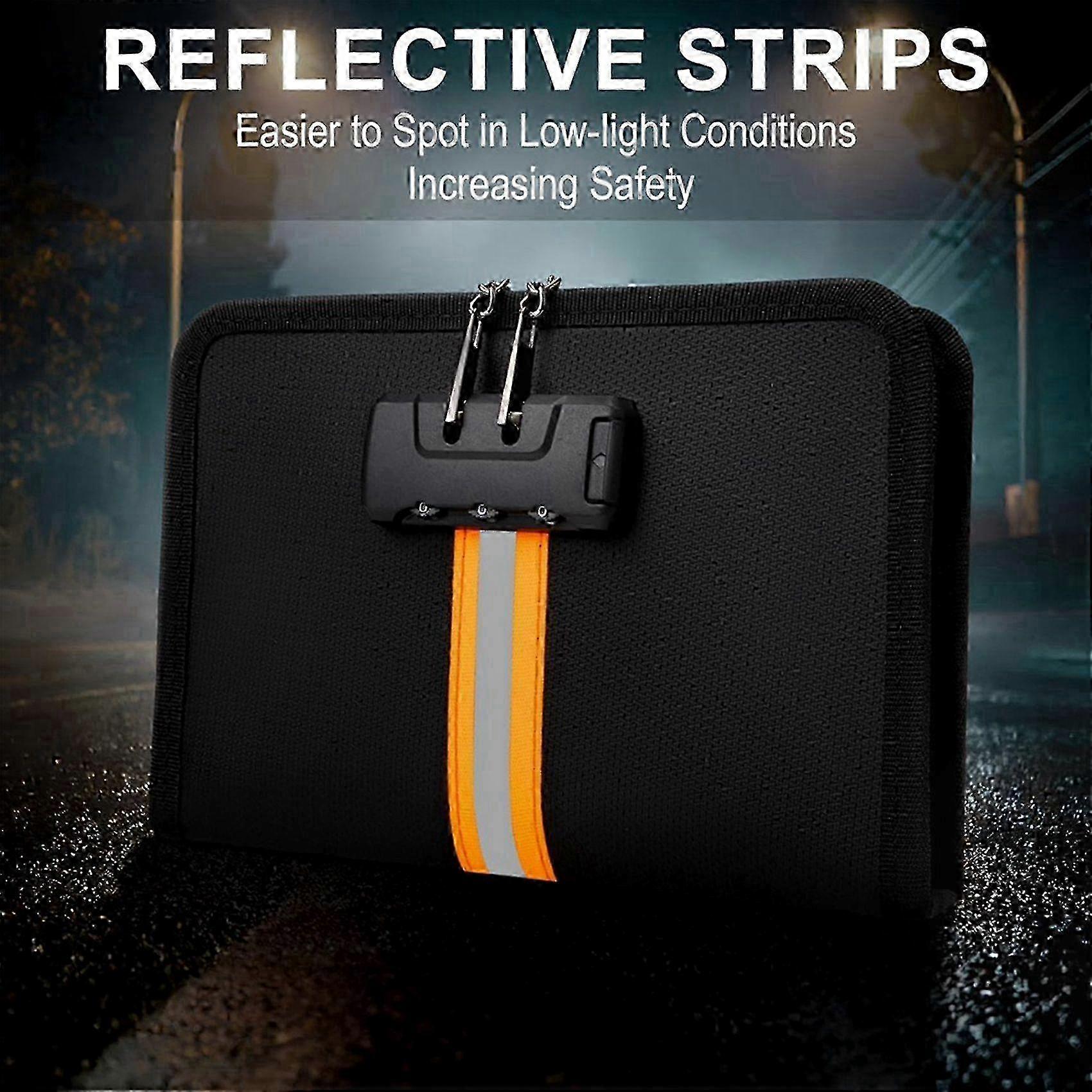 Fireproof Lockable Cash Bag Waterproof